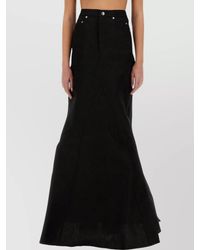 Rick Owens - Long Skirt - Lyst