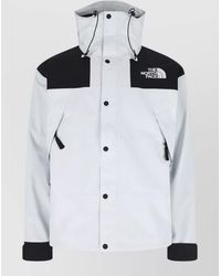 The North Face - Hooded Jacket Color Block Adjustable Drawstrings - Lyst