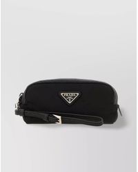 Prada - Pouch Nylon Wrist Strap - Lyst