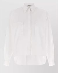 Max Mara - Mxmtenue Collared Shirt Long Sleeve Pockets - Lyst