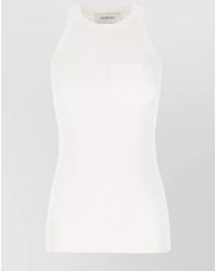 Sportmax - Viscose-Blend Tank Top - Lyst