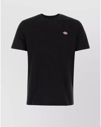Dickies - Ribbed Crew-Neck Cotton T-Shirt With Short Sleeves - Lyst