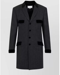 Maison Margiela - Wool Single-Breasted Blazer - Lyst