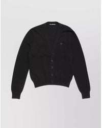 Acne Studios - V-Neckline Long Sleeves Ribbed Cuffs And Hem - Lyst