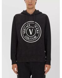 Versace Jeans Couture - Cotton Regular-Fit Hoodie - Lyst