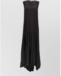 DI.LA3 PARI' - Spicchi Ankle Dress Sleeveless Back Tie - Lyst