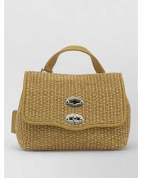 Zanellato - Woven Texture Crossbody Bag Top Handle Strap - Lyst