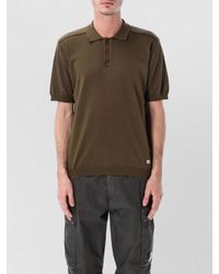 C.P. Company - Short Sleeve Polo Knit Shirt - Lyst
