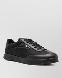 Emporio Armani - Logo Sneakers - Lyst