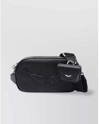 Zadig & Voltaire - Rock Crossbody Bag With Adjustable Removable Strap - Lyst