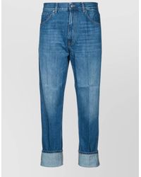 Dondup - Paco Trousers Five Pocket Rolled Cuffs - Lyst