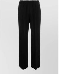 Alberto Biani - High Waist Flared Pants Tailored Cut Layered - Lyst