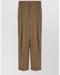 Marni - Virgin Wool Straight-Leg Trousers - Lyst