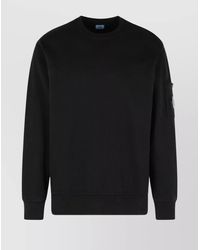 C.P. Company - Cotton Sweatshirt Arm Pocket - Lyst