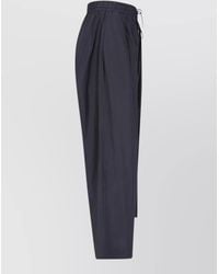 Vivienne Westwood - Straight Leg Pants Elastic Waistband Pockets - Lyst