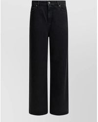 Golden Goose - Denim Melody Boyfriend Wide-Leg Jeans - Lyst