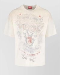DIESEL - T-Shirts And Polos Cotton - Lyst