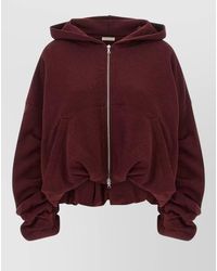 Dries Van Noten - Cotton Oversized Zip Hoodie - Lyst