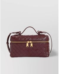 Bottega Veneta - Bang Bang Leather Clutch Bag - Lyst
