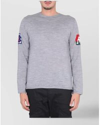 Comme des Garçons - Wool Regular-Fit Jumper - Lyst