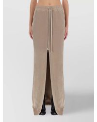 Rick Owens - Solid Maxi Skirt - Lyst