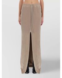 Rick Owens - Drkshdw Long "Phileg Pillar" Skirt - Lyst