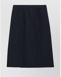 Prada - Midi Skirt - Lyst