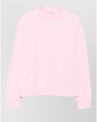 Givenchy - Couture Seam Fleece Sweatshirt Paris Logo - Lyst