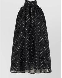 ROTATE BIRGER CHRISTENSEN - Halterneck Bow Top - Lyst