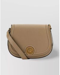 Chloé - Horse Medal Leather Crossbody Bag - Lyst