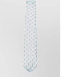 Giorgio Armani - Silk Geometric-Print Tie - Lyst