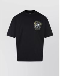 Amiri - Graphic Print Crew Neck Short Sleeve Top - Lyst