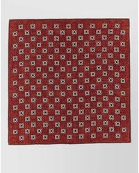 Brunello Cucinelli - Silk Double Sided Square Pocket Clutch - Lyst