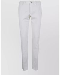 Incotex - Cotton Chino Tailored Trousers - Lyst
