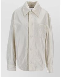 Ami Paris - Padded Shirt Jacket - Lyst