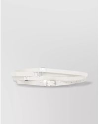 Ann Demeulemeester - Triple Strap Belt 1.5 Cm - Lyst