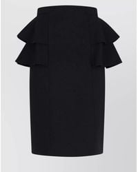 Valentino - Knee Length And Midi Skirts With Ruffle Detail - Lyst