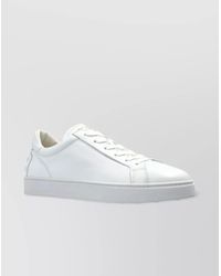 Tod's - Leather Low-Top Sneakers - Lyst