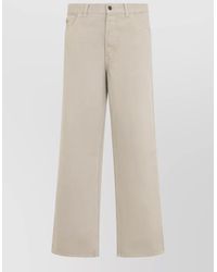 Prada - Denim Loose-Fit Straight-Leg Jeans - Lyst