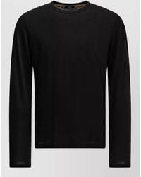 Herno - Wool Round-Neck T-Shirt - Lyst