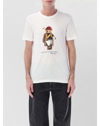 Polo Ralph Lauren - Bear Graphic Short Sleeve Crew Neck T-Shirt - Lyst