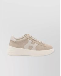 Hogan - Leather Low-Top Sneakers - Lyst