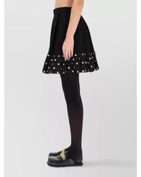 Moschino - Polka-Dot A-Line Skirt - Lyst