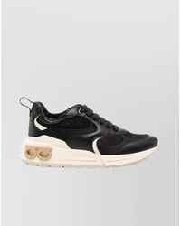 Ferragamo - Cosma Gancini Panelled Sneakers - Lyst