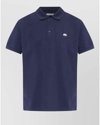 Etro - Cotton Polo Shirt Logo Detail - Lyst