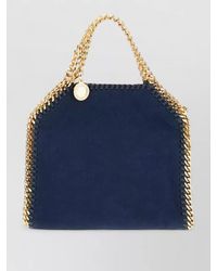 Stella McCartney - Falabella Tiny Alter Suede Cross-Body Bag - Lyst