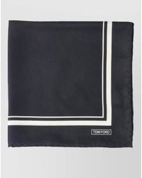 Tom Ford - Square Scarf Contrast Border Detail Design - Lyst
