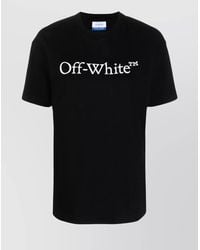 Off-White c/o Virgil Abloh - Cotton Regular-Fit Logo-Print T-Shirt - Lyst