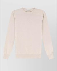 Brunello Cucinelli - Cashmere Crew Neck Long-Sleeve Sweater - Lyst