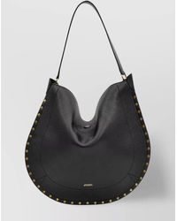 Isabel Marant - Oskan Hobo Leather Shoulder Bag - Lyst